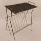 Vinyl magazine rack
