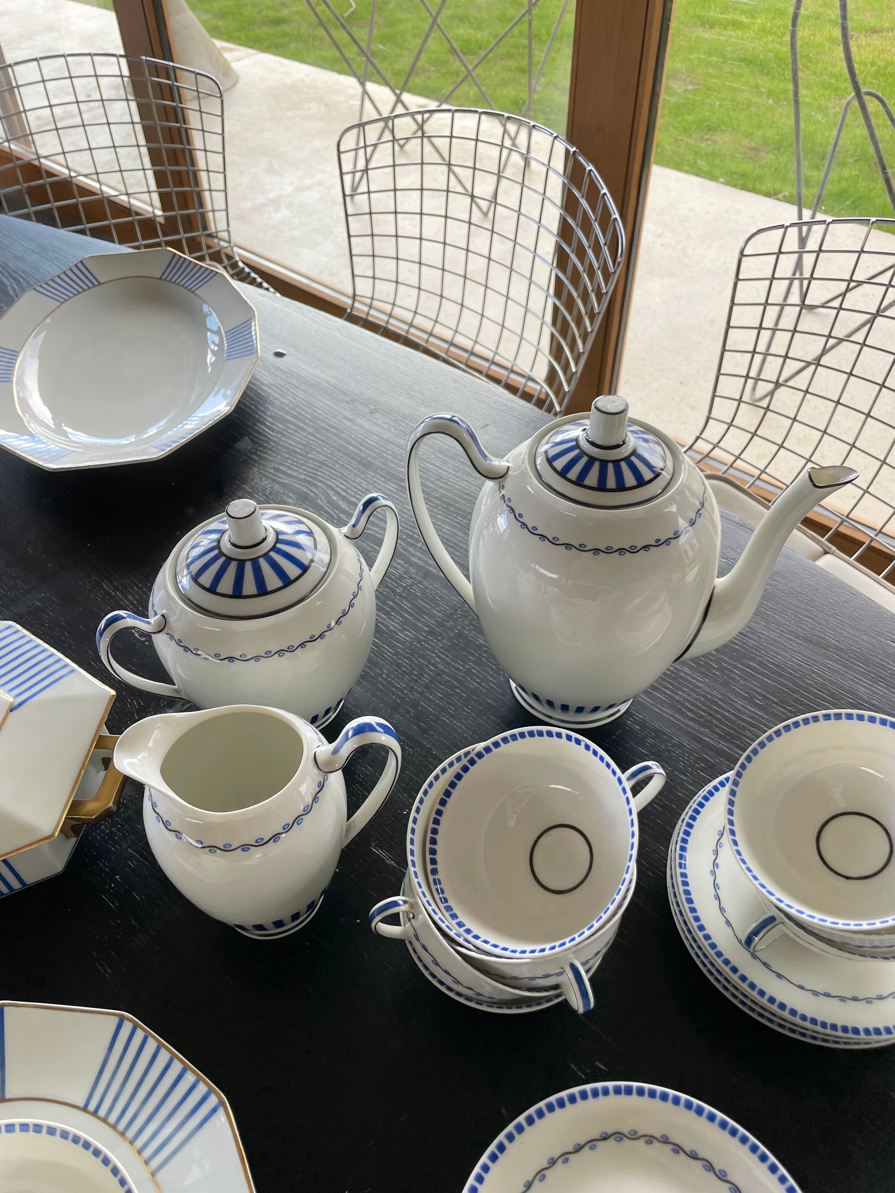 Set XXL crockery Limoges A.Lanternier