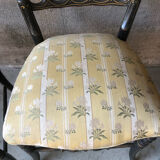 Napoleon 3 pedestal table and chair