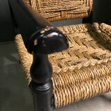 French rope lounge chair