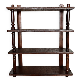 Étagère murale vintage en bois - Fixation murale ou à poser