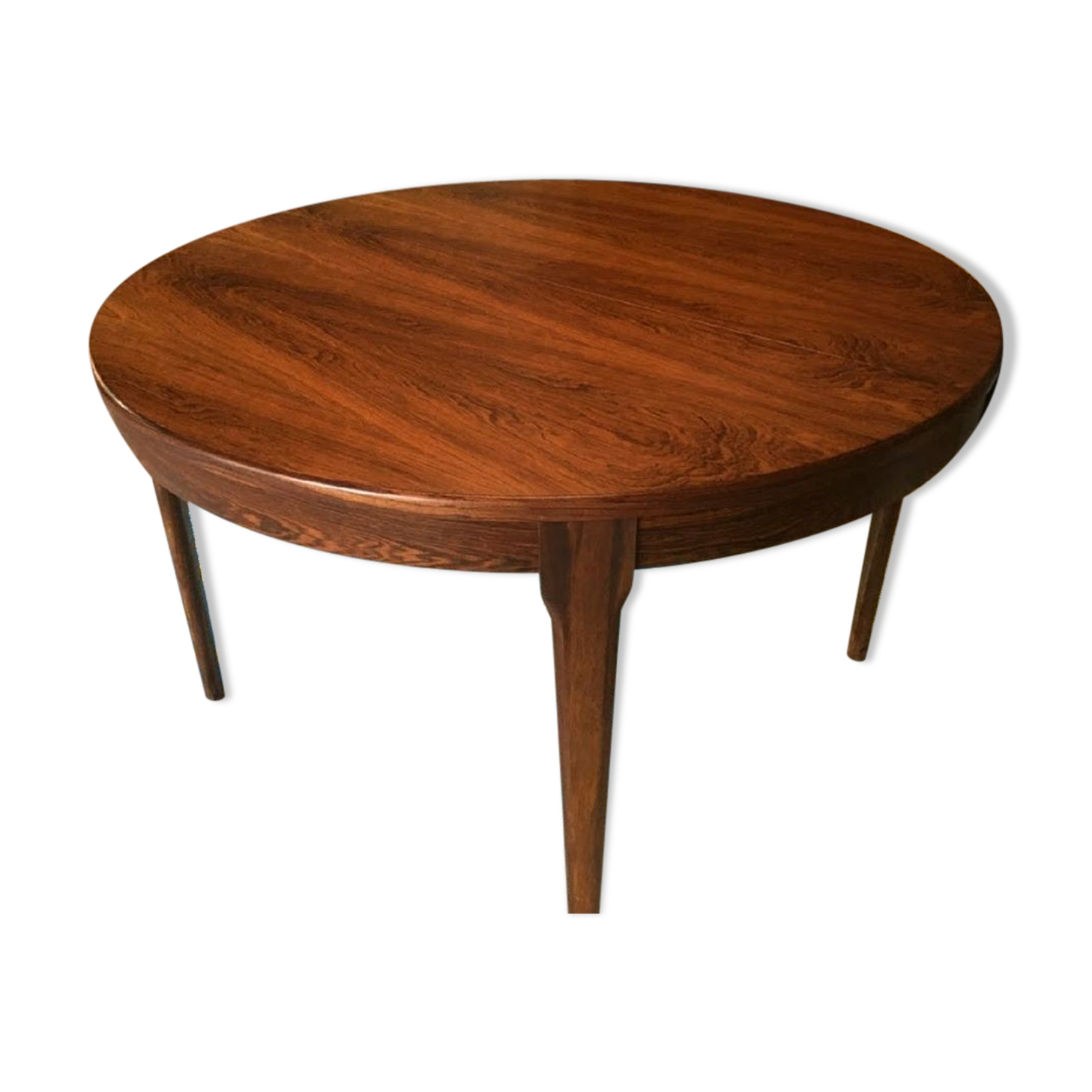 Scandinavian rosewood table from Rio