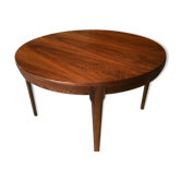 Scandinavian rosewood table from Rio