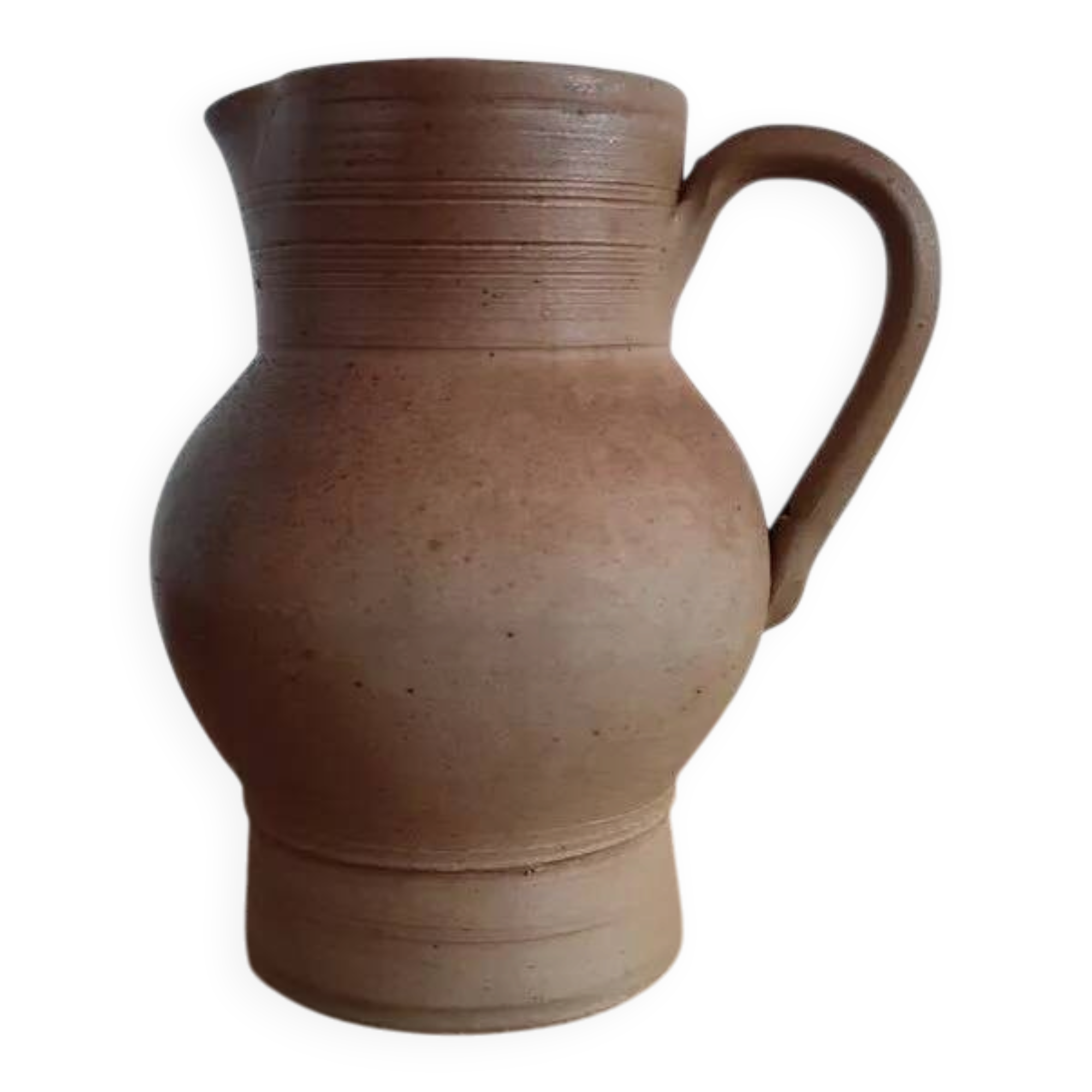 Vintage raw stoneware jug