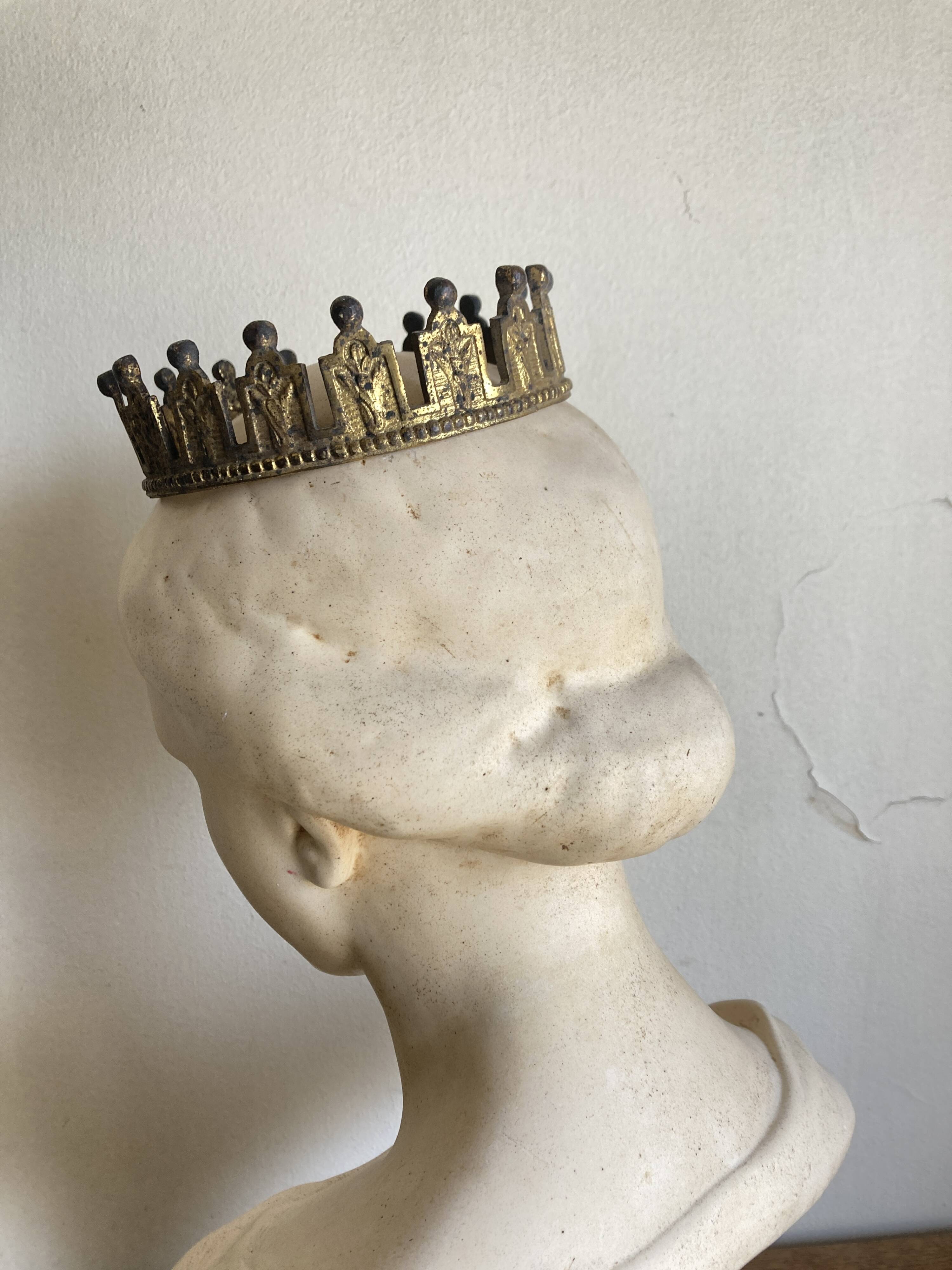 Plaster head known as Wicar, Renaissance Italy 17th century, Louvre Museum