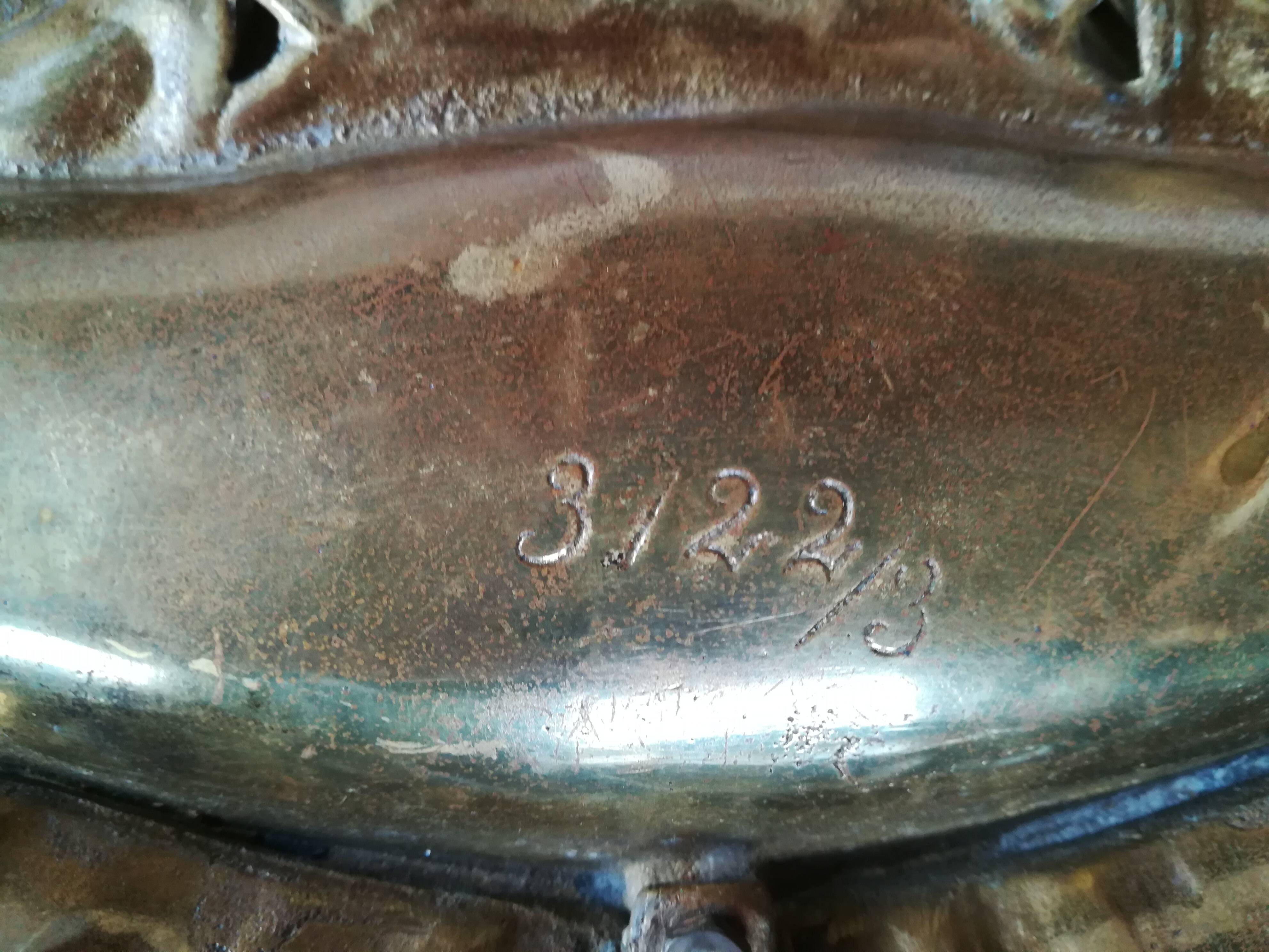 Double inkwells in Bronze 19th Century