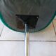 Fauteuil velours vert