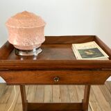 Bedside table / side cabinet in oak late nineteenth century