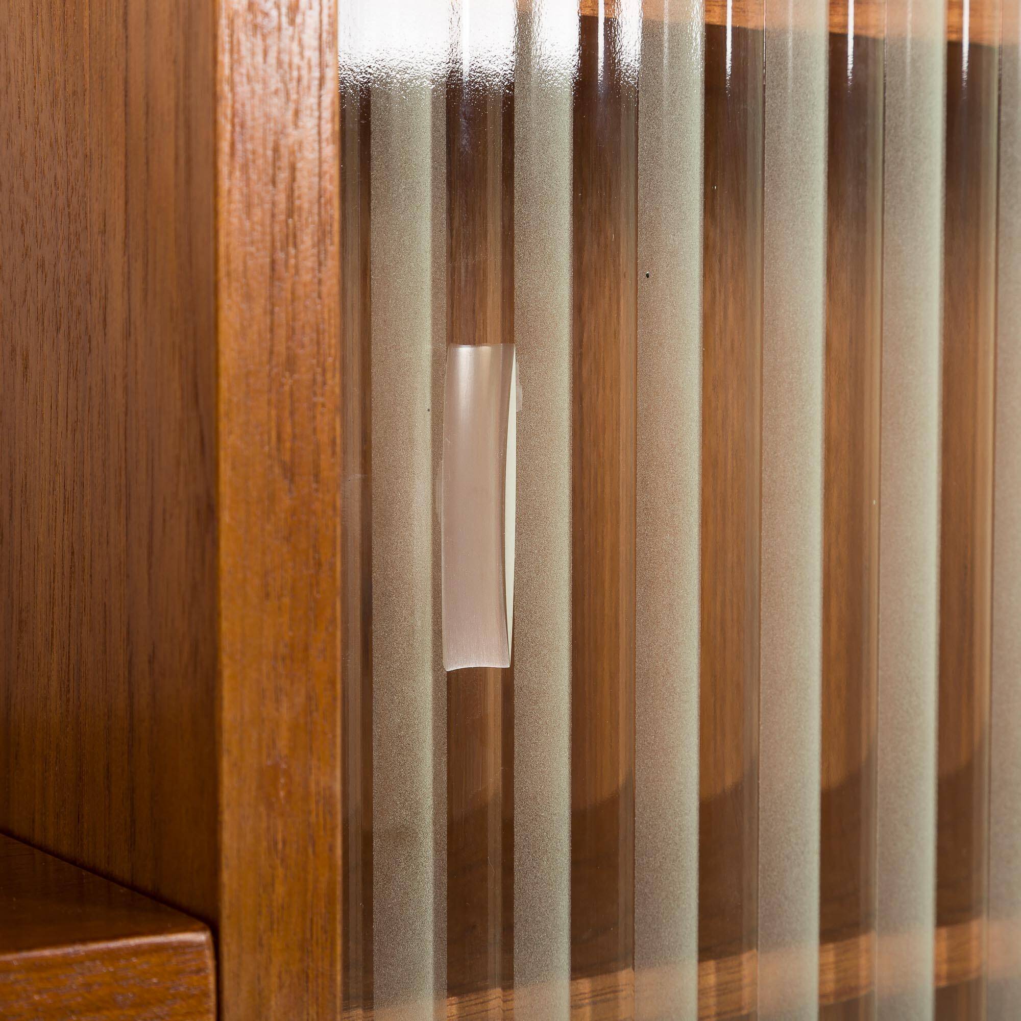 Preben Sorensen PS System teak wall unit, Randers, Denmark, 1960s