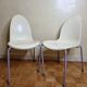 Paire de chaises "Lanceolata" design Platt & Young pour Driade (made in Italy)