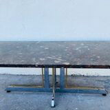 Table basse marbre fossilisé