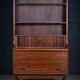 Rosewood Bookcase attributed to Johannes Sorth for Nexø Møbelfabrik, 1960s