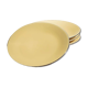 Set of 4 large plates "Dominique"