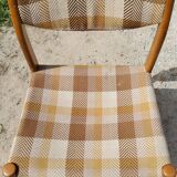 Set of 4 Scandinavian style chairs from the 70s