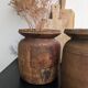 Wooden pot