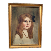 Portrait de jeune fille