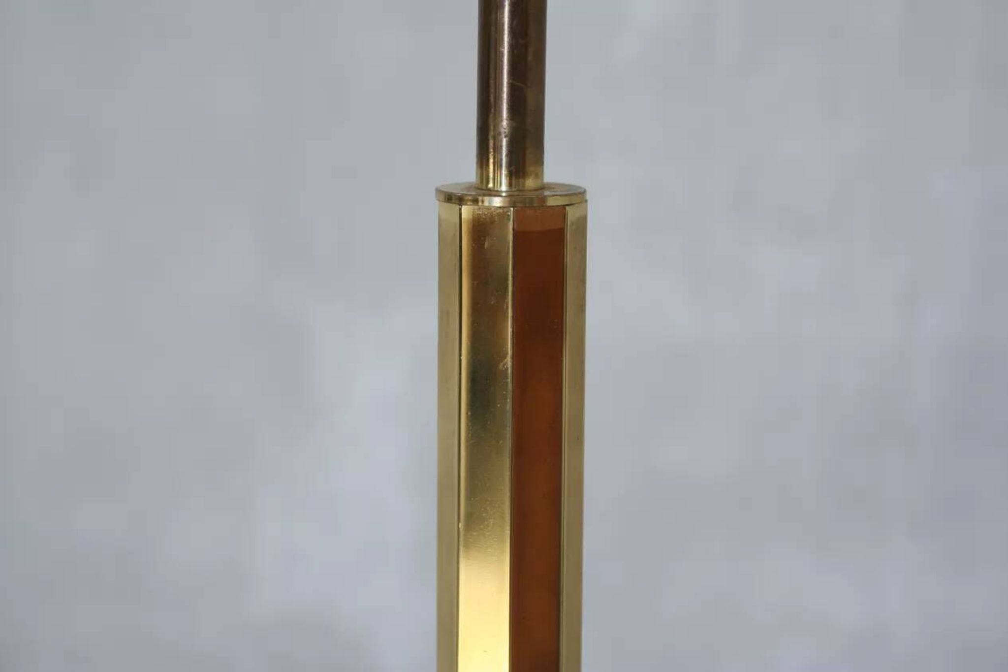 Brass floor lamp, 1970s