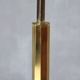 Lampadaire de sol en laiton, années 70