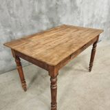 Antique table dining table kitchen table oak 74x120 cm