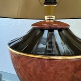 Large Bosa ceramic lamp, Italy, 1980s