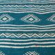 Traditional Berber blue and white kilim rug 115cm-70