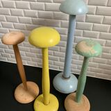 Vintage wooden hat doors