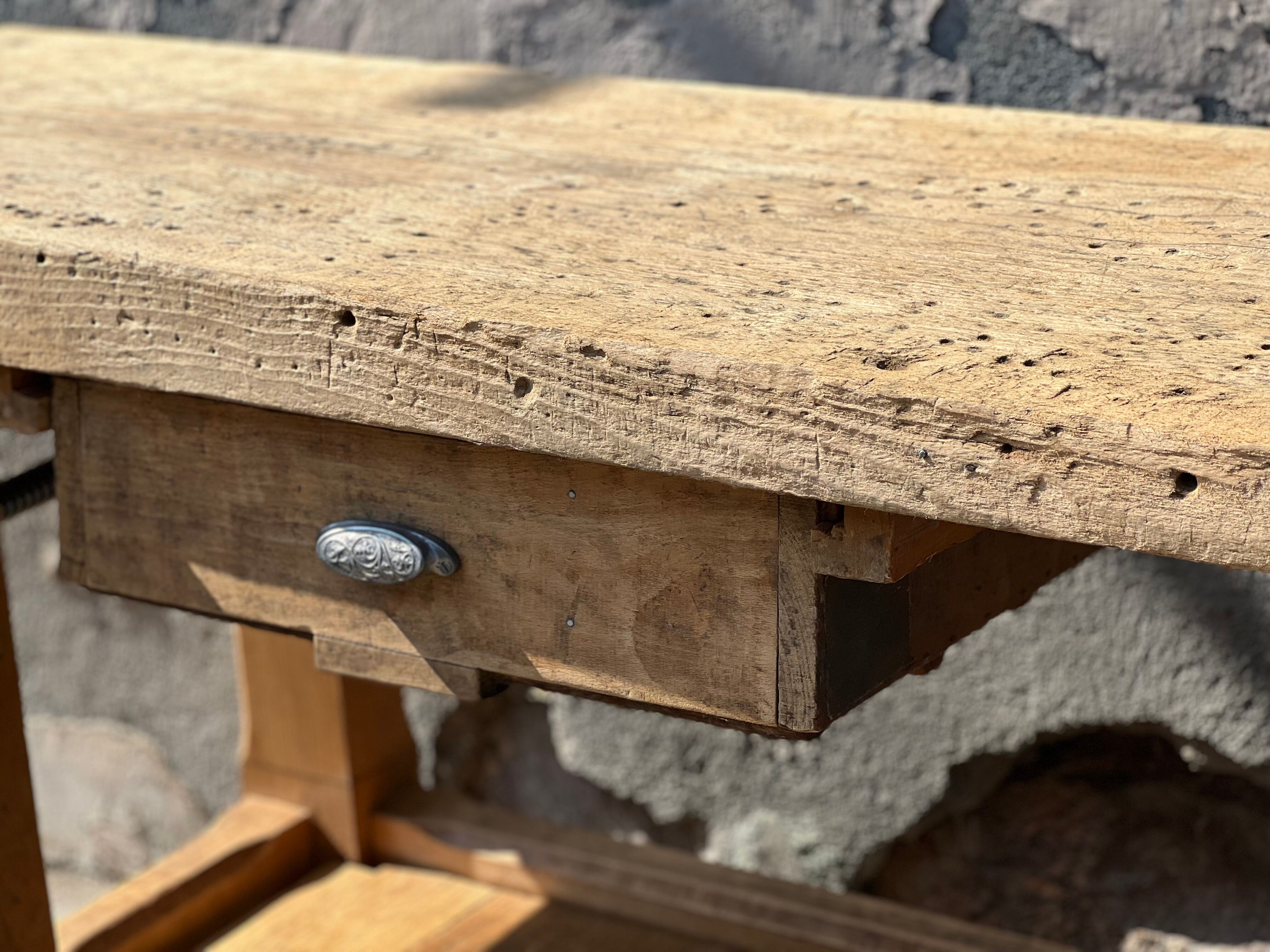 Old workbench renovated