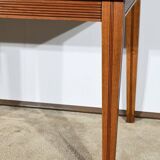 Table 6 couverts en acajou blond, 1940