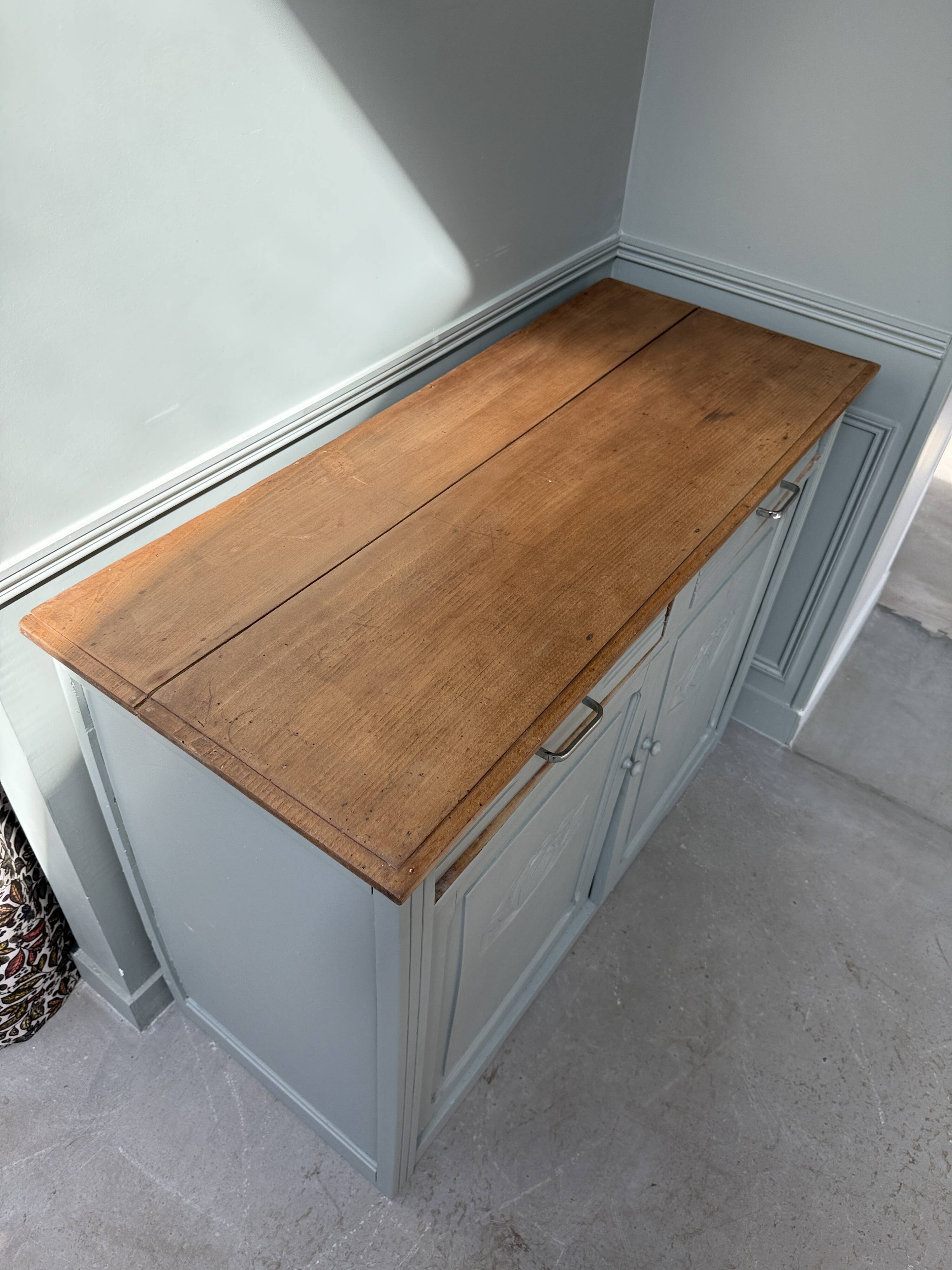 Art Deco green sideboard