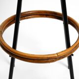 1960s bamboo bar stool by dirk van sliedregt for rohé noordwolde netherland