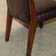 Chaises d'appoint Ralph Lauren Metropolis cuir patiné crocodile