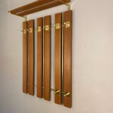 Wall hanger for clothes vintage teak 60