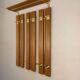 Wall hanger for clothes vintage teak 60