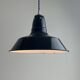 OLD ENAMELLED INDUSTRIAL WORKSHOP SUSPENSION