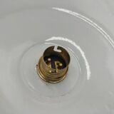 Set of 3 enameled sheet metal pendants