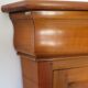 Beautiful corner cupboard - cherry stain - Drawer - one door - Louis Philippe style