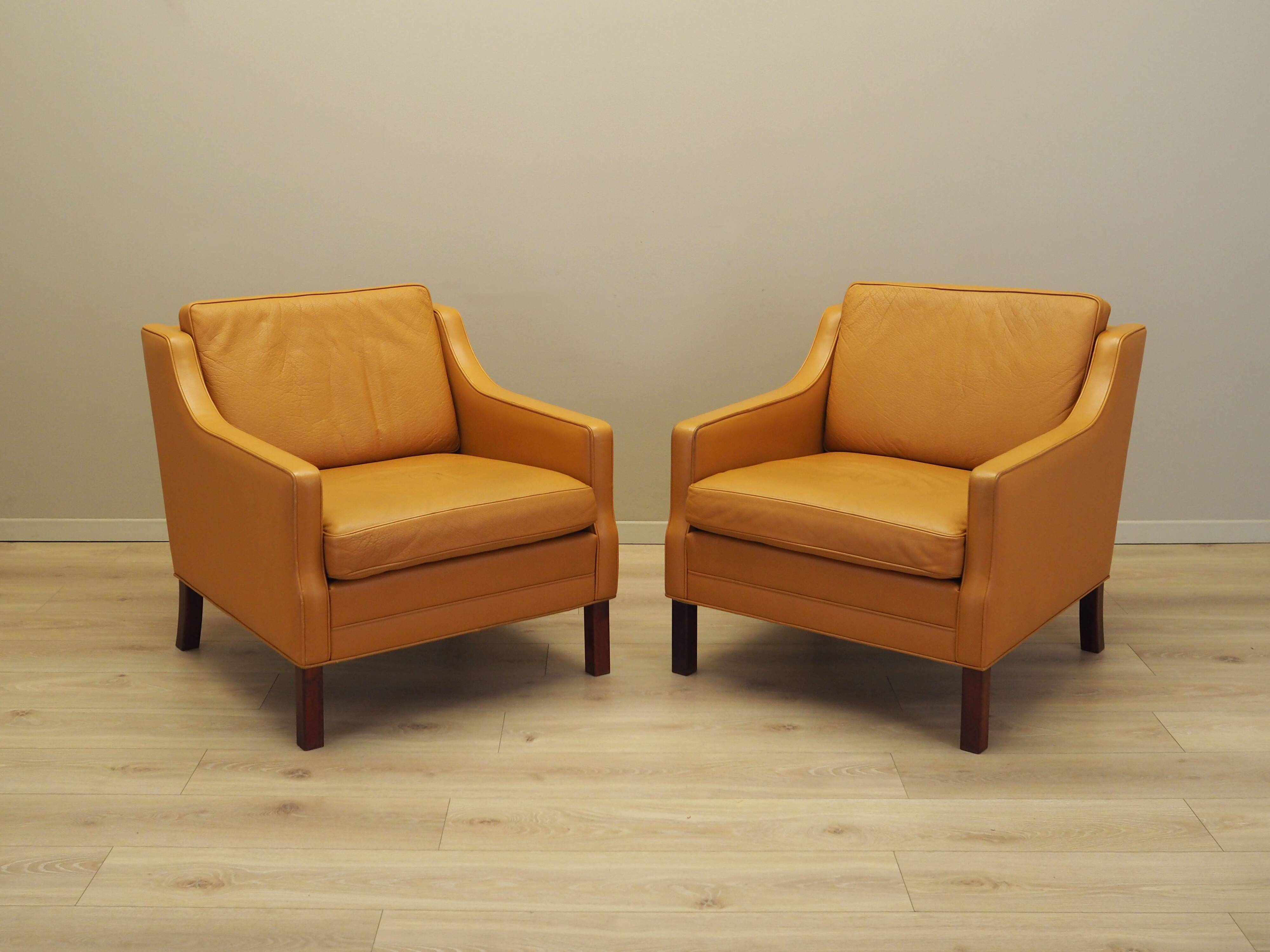 Set of lounge armchairs, Danish design, 1970s, production: Denmark