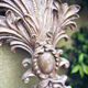 Incredible patinated wall candle holder
