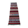 Tapis kilim marocain de couloir berbère en laine fait à la main 70x200cm