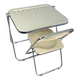 'Platone' Desk & 'Plia' Chair by Giancarlo Piretti for Anonima Castelli