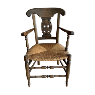 Old mulched chair
