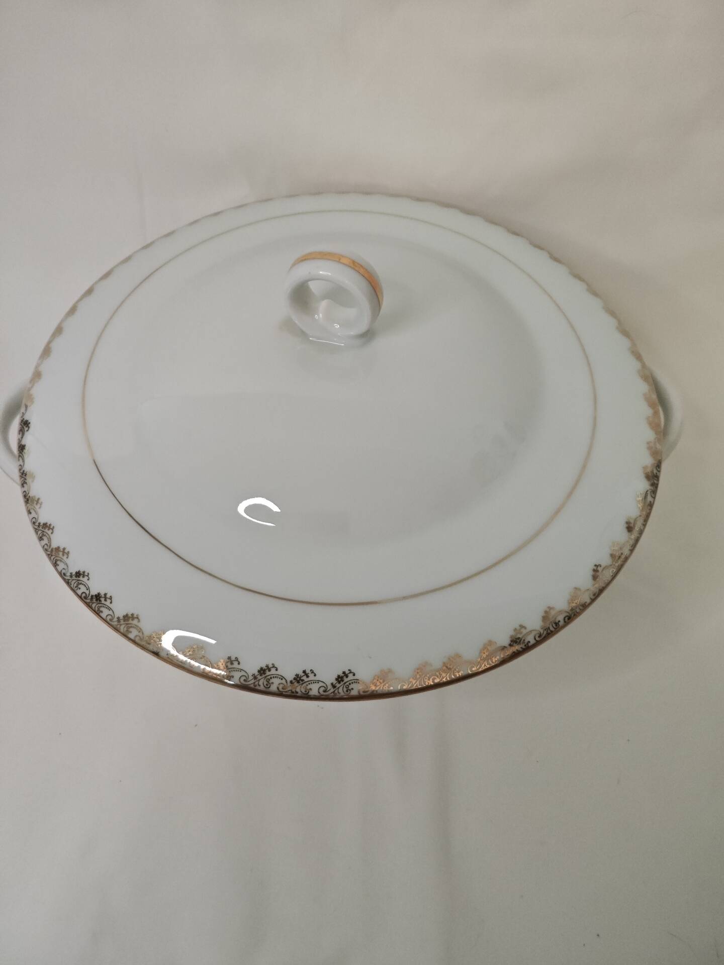 Limoges porcelain soup tureen