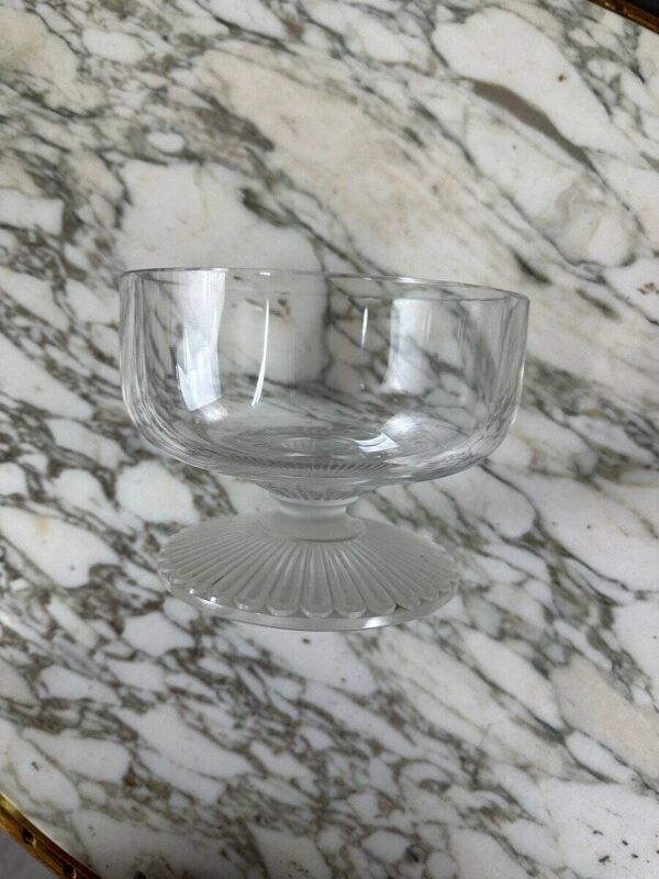 Coupe en cristal Lalique France