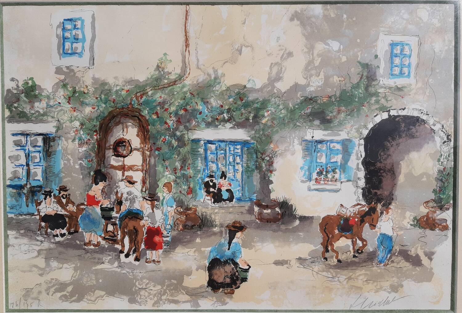 Urban Huchet lithograph (Signed and numbered)