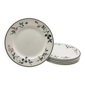6 Dinner plates stamped “EIT-England”