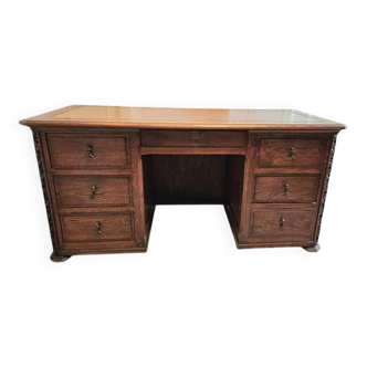 Bureau breton en chêne