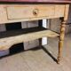 Red console table on top