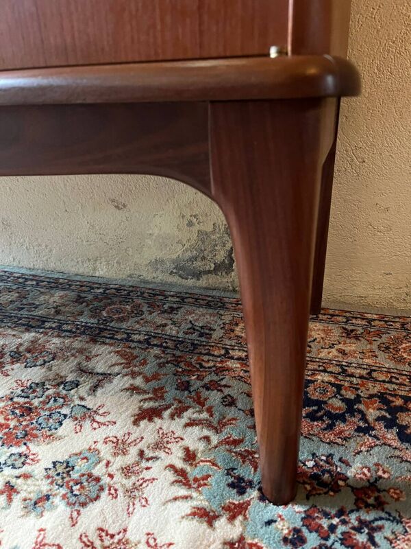 Meuble bar scandinave en teck année 60