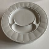 Set of 6 porcelain asparagus plates 1960