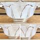 Old small Art Deco lamp 1930 golden basin Ezan one